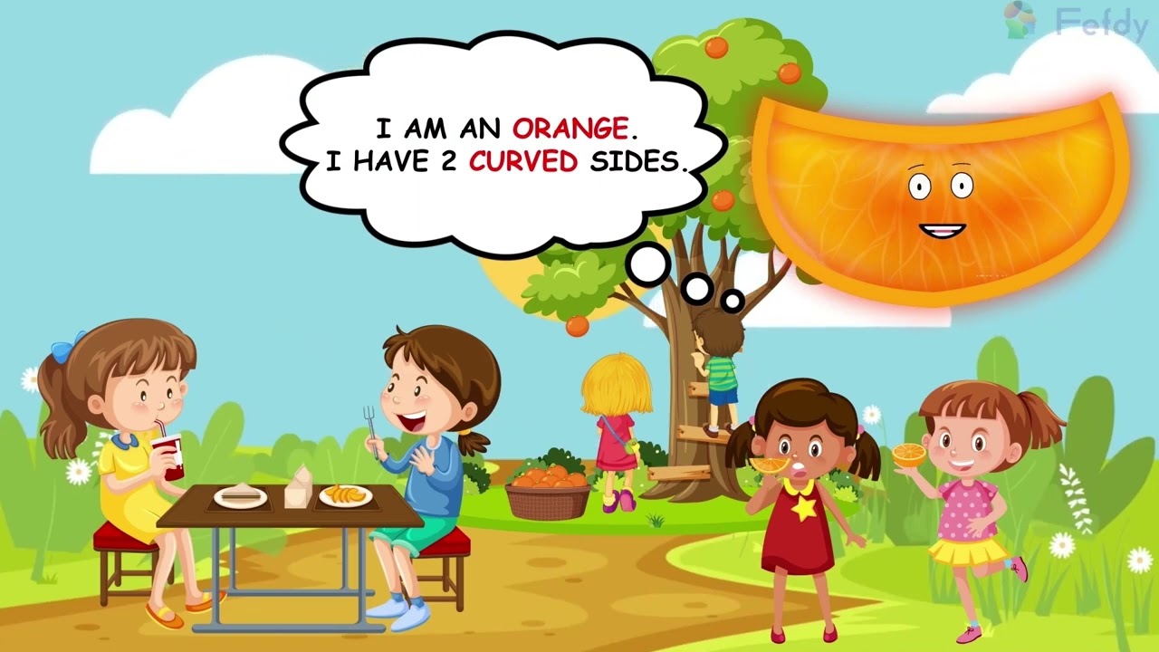 Shapes &ndash; Crescent 🌙 | Fun Learning for Kids | Fefdy Prime | #shapesforkids #shape #mathforkids