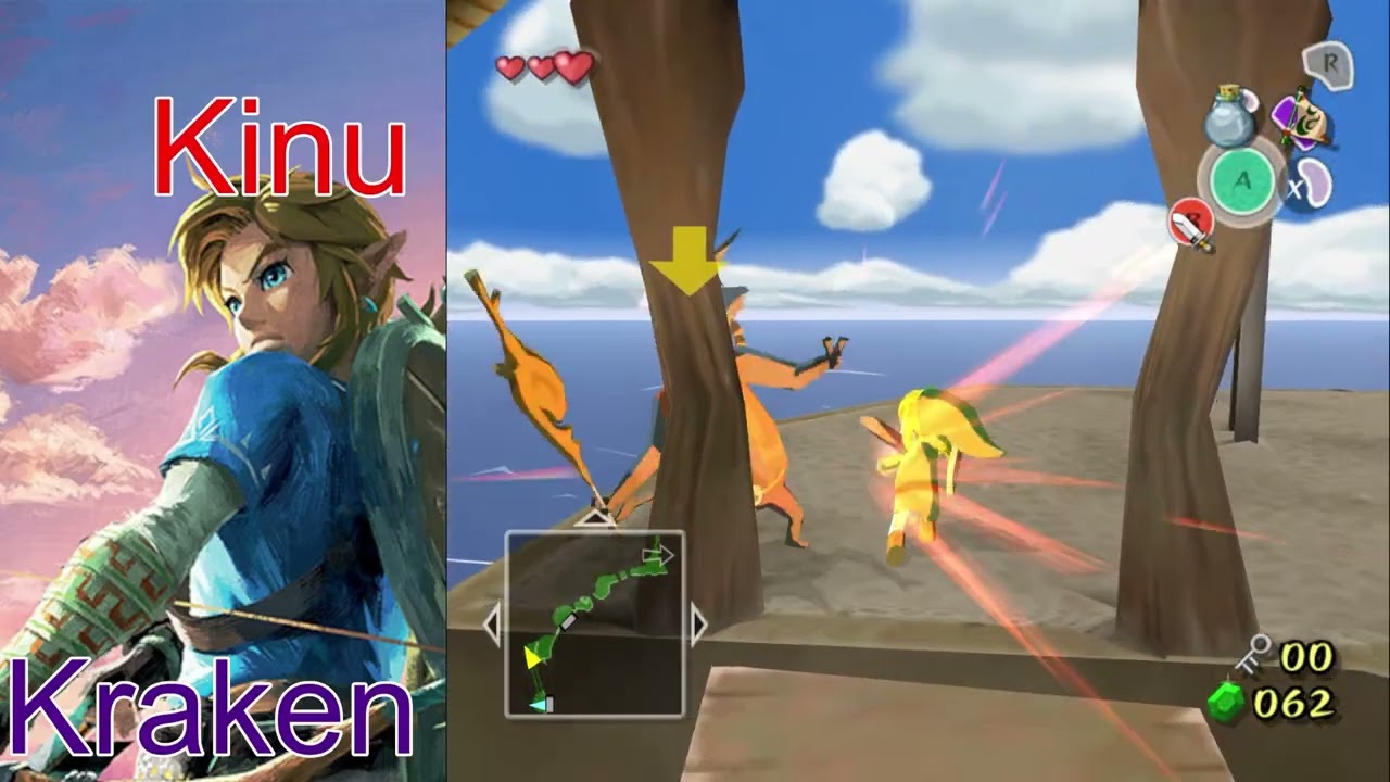 Zelda: Wind Waker Multplayer - Link Did The ULTIMATE STRAT!!