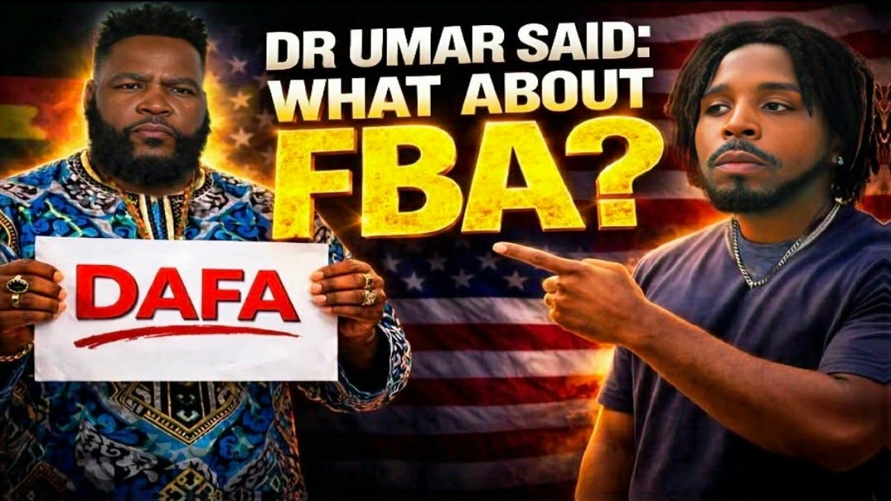 Dr Umar Said “What About FBA?” — Backlash Escalates | LIVE 👀