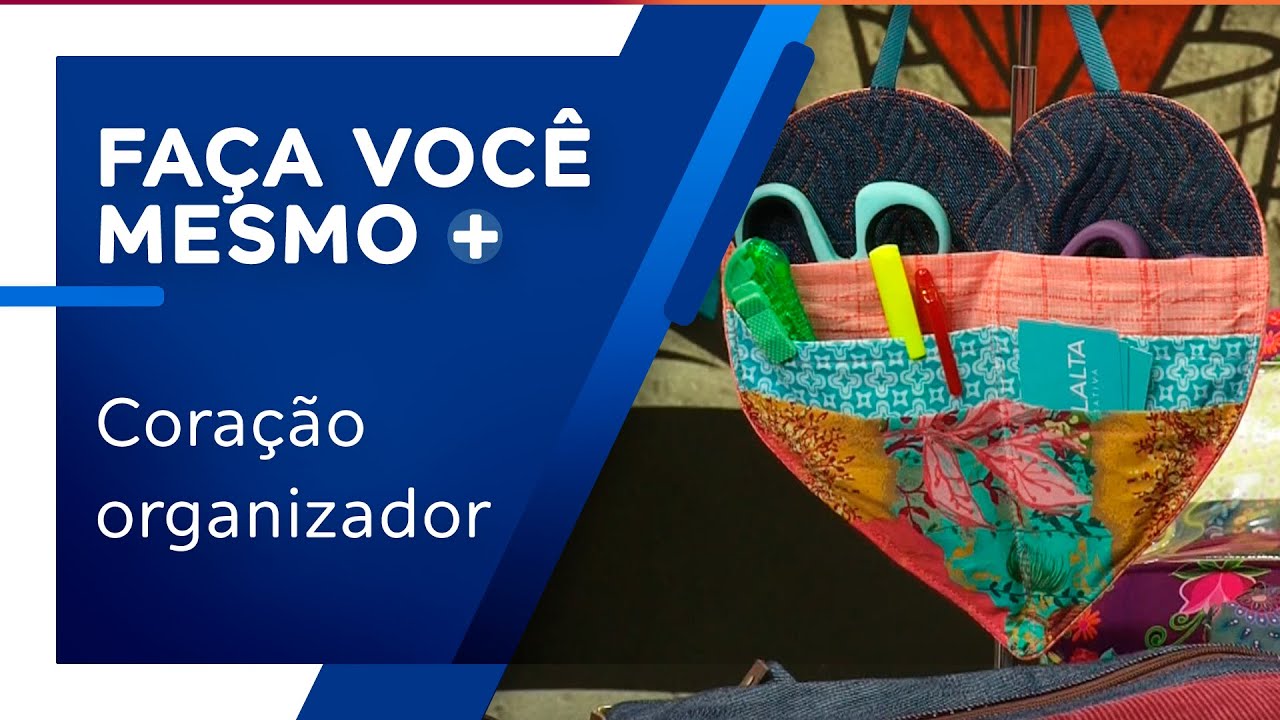 Coração organizador por Carol Vilalta