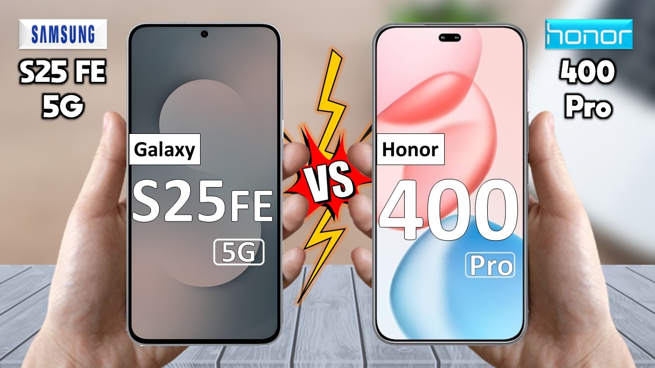 Samsung Galaxy S25 FE Vs Honor 400 Pro - Full Comparison 🔥 Techvs