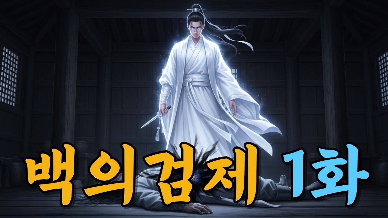 [백의검제] 1화 : 의원, 만독귀종공의 주인을 만나 독으로 최강 내공을 얻다 ㅣ 무협오디오북 ㅣ 무협소설 무협지 ㅣ 무협지 추천