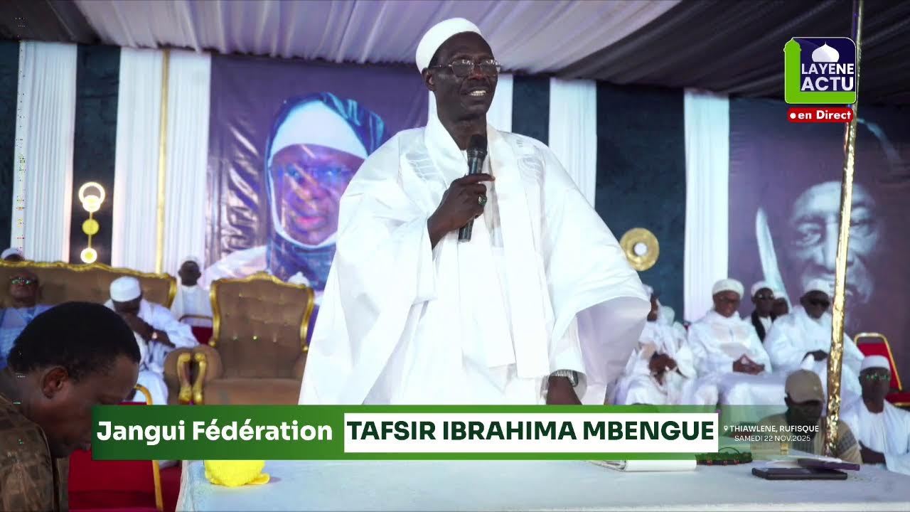 🛑[ DIRECT ]  JANGUI FEDERATION TAFSIR IBRAHIMA MBENGUE 2025