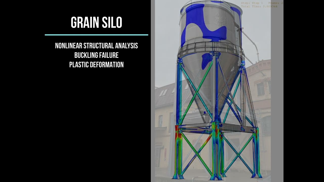 FEA Structural Analysis of Silo