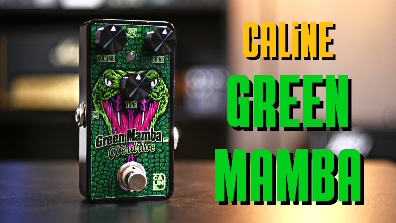 Caline G-002 Green Mamba Overdrive / G-Series / Guitar Pedal Demo