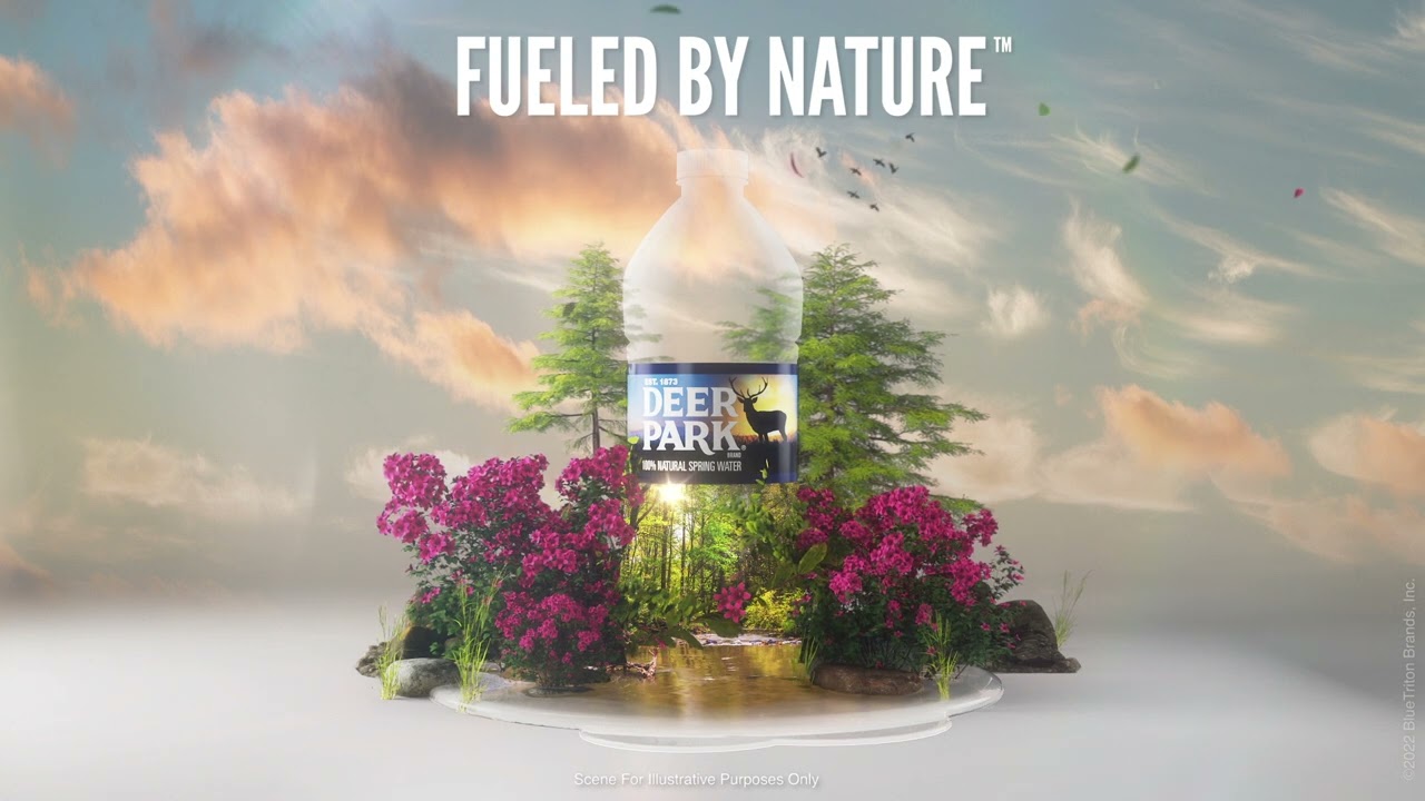 Spring Water Fueled by Wind and Nature | Deer Park&reg; 100% Natural Spring Water