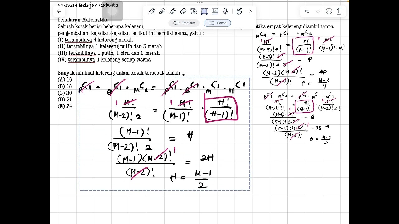 Penalaran Matematika - UTBK