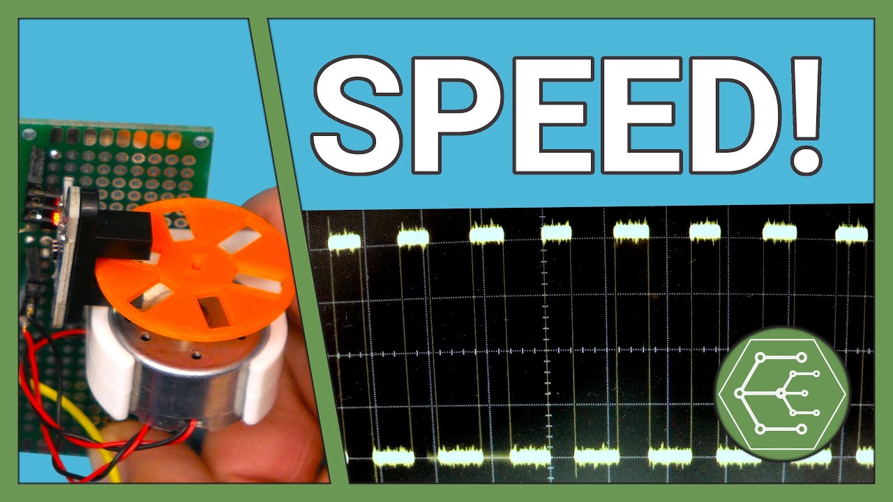 Closed Loop Speed Control – DC Motor & Optical Encoder | MOT 5