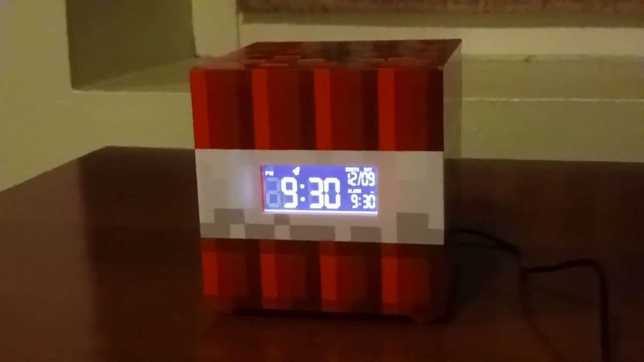 Minecraft TNT Alarm Clock Sound