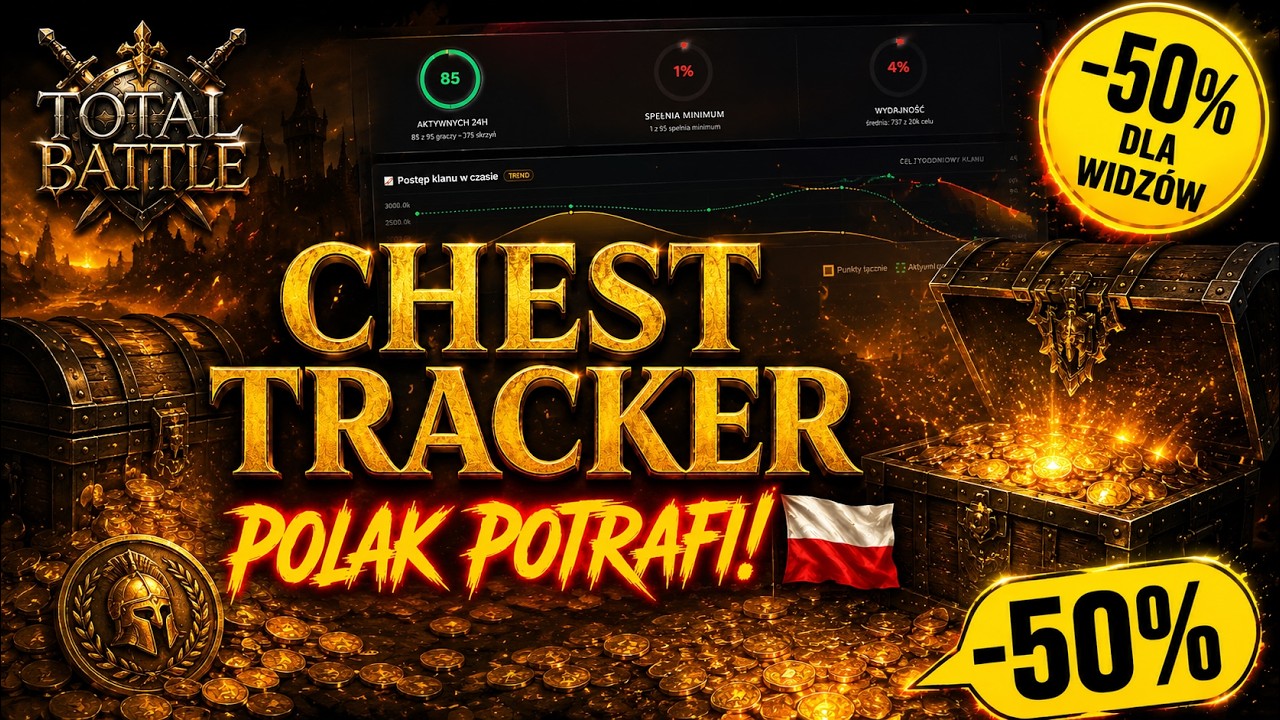 Total Battle: MAJOR chest tracker UPDATE &mdash; Poles do it better! 🇵🇱 - done better than the West