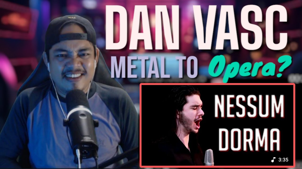 Vocalist Reacts - DAN VASC - Nessun Dorma Reaction 🎶