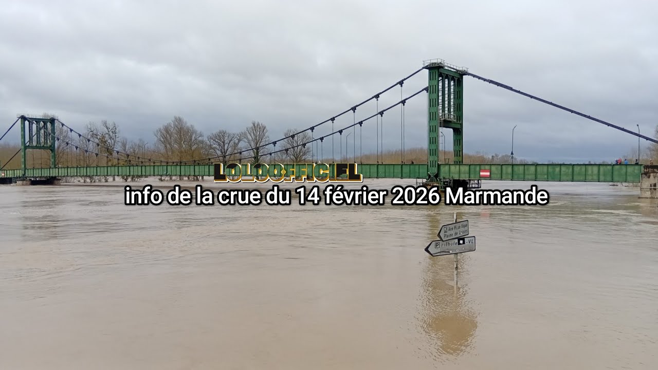 Info crue 14 février 2026 