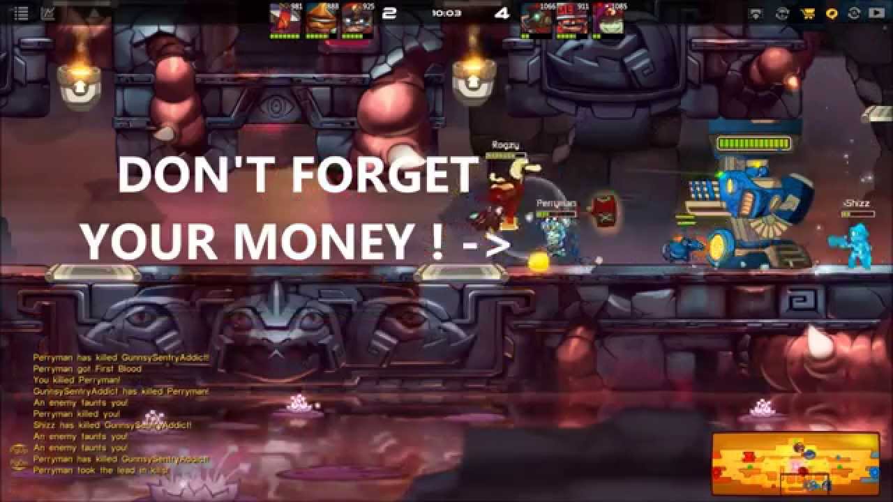 Don't be greedy for solar ! Awesomenauts; Rogzy