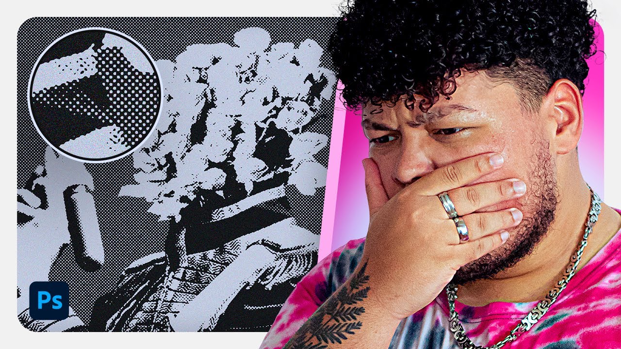 Como criar o EFEITO HALFTONE [Photoshop 23] ✦ SAINTS