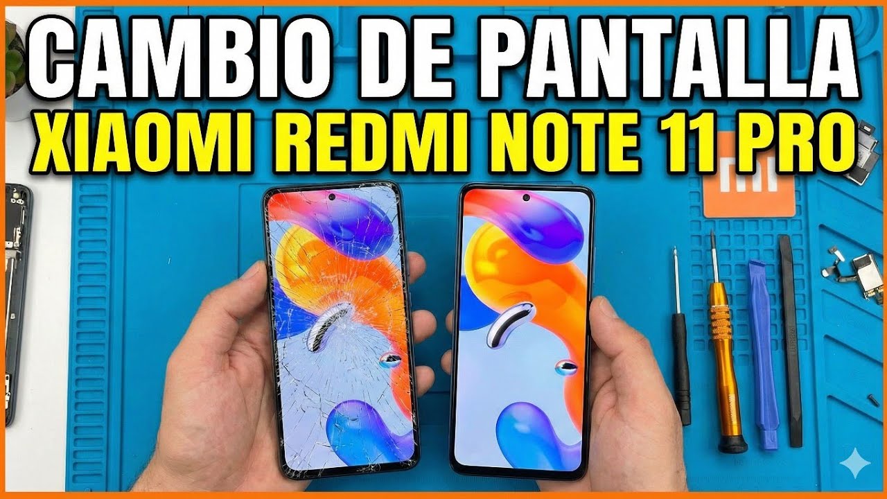 CAMBIO DE PANTALLA XIAOMI REDMI NOTE 11 PRO 5G