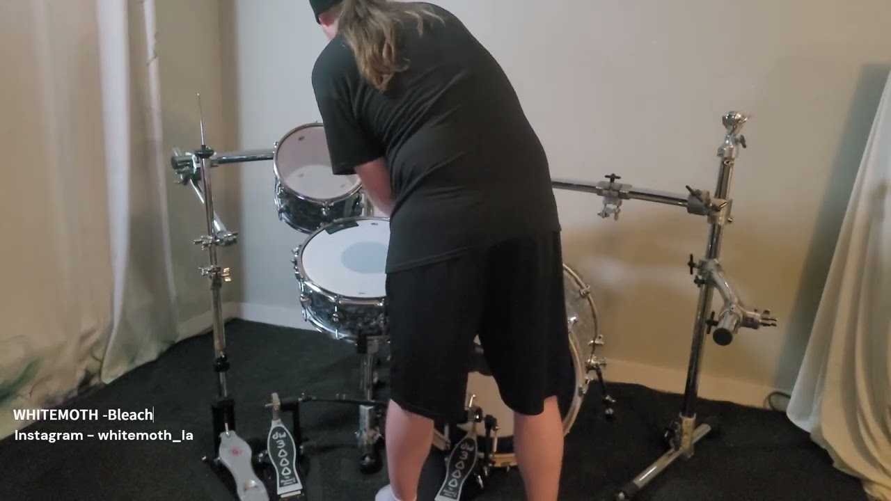 Dw drums with PDP rack
