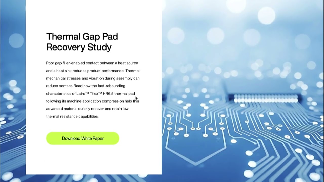 Qnity Thermal Management Material Hub