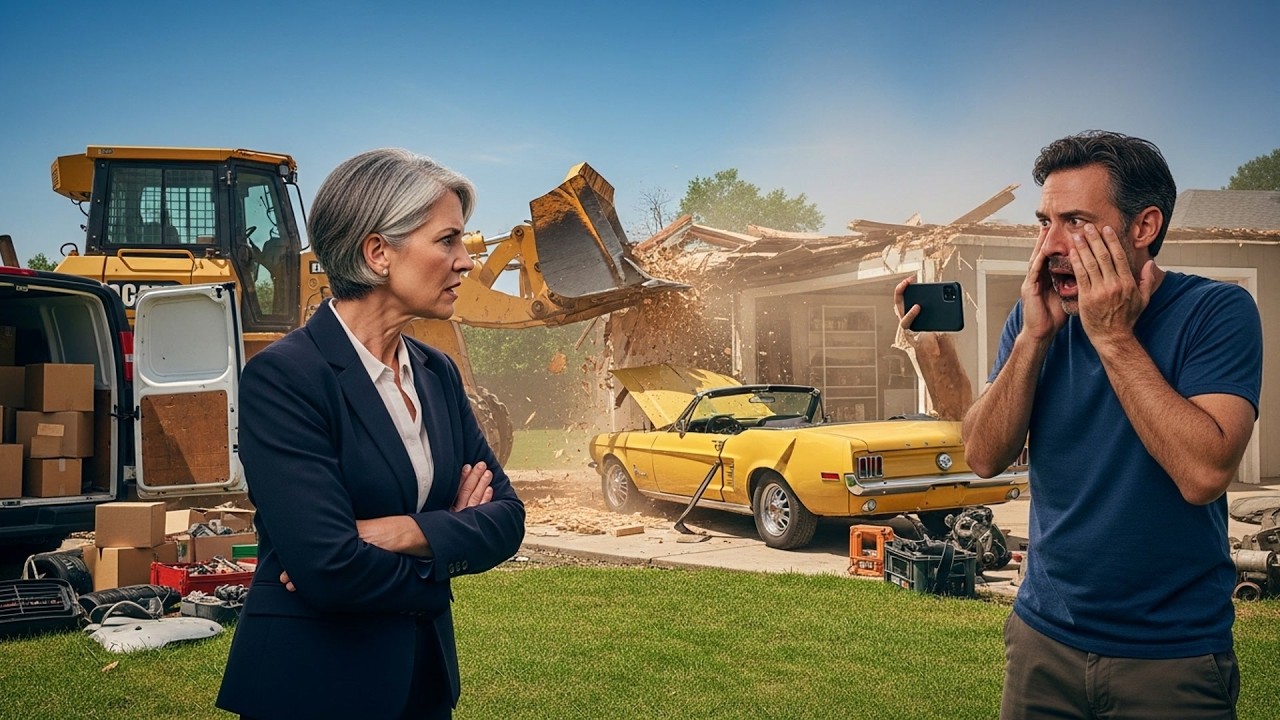 HOA Demolished My Garage, Video Shows 3 Hours of Looting First, All Four Facing Burglary Charges