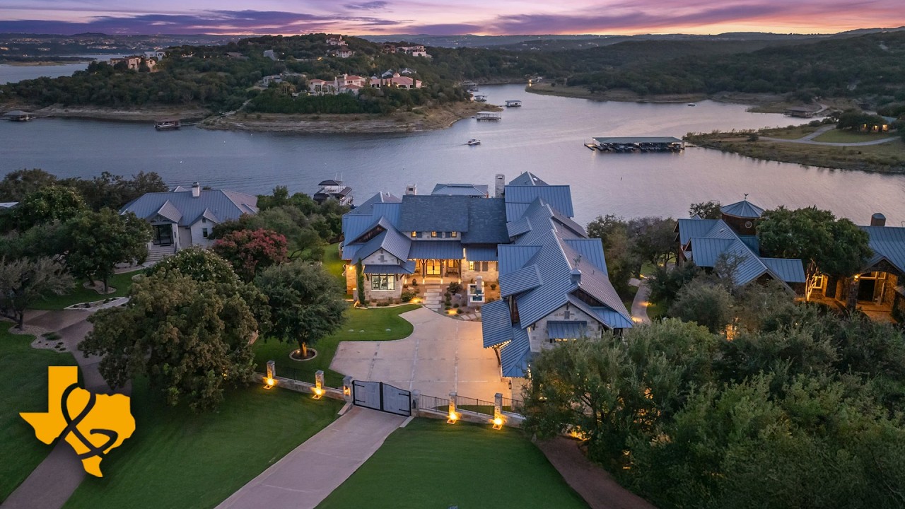 A $14.9M HILL COUNTRY CHATEAU Built for a TEXAS BILLIONAIRE