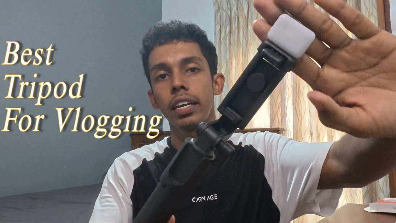 YouTube Vlog කරන්න හොඳම Tripod එක? Honest Review