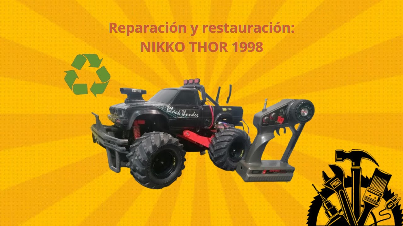 Reparación y Restauración de RC NIKKO THOR 1998