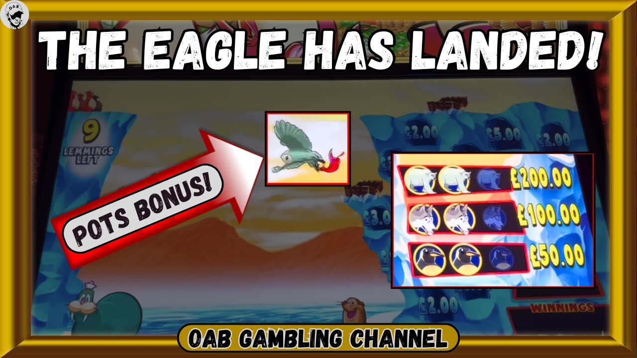 THE EAGLE HAS LANDED! HUGE SLOT SESSION WITH A VIEWER!
