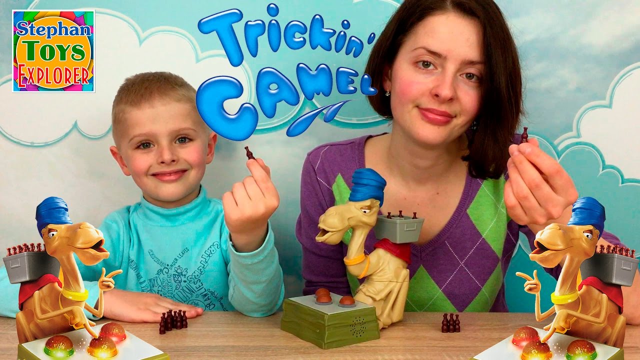 Игра: (Плюющийся Верблюд)! Осторожно, верблюд плюется. // Trickin' Camel Game Play And Review