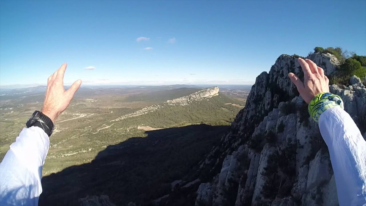 Pic saint loup Face Nord !