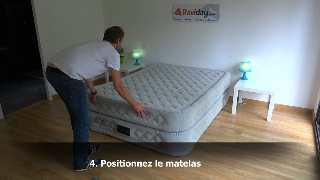 Matelas gonflable Intex Suprême Bed 2 personnes