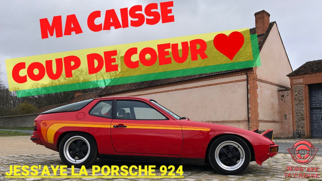 CETTE PORSCHE 924, C'EST MON COUP DE COEUR 💖💖💖!!!