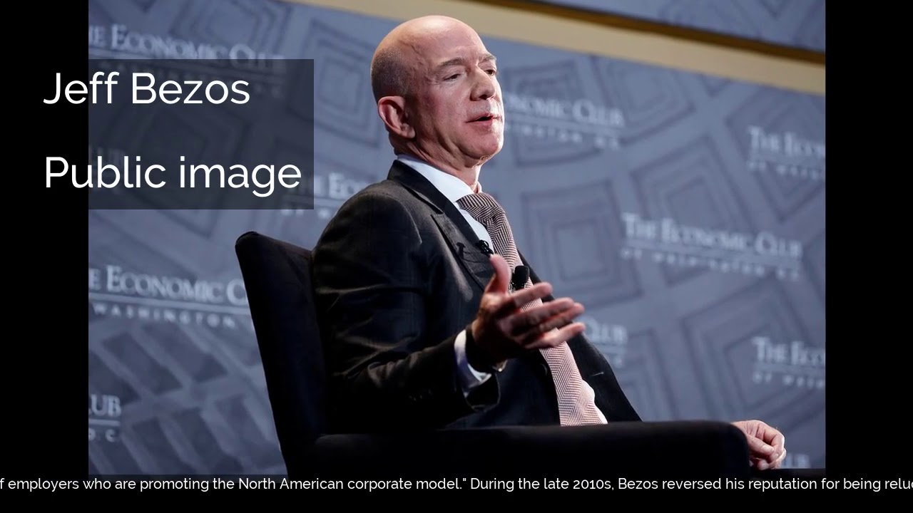 Jeff Bezos | Public image | Leadership style
