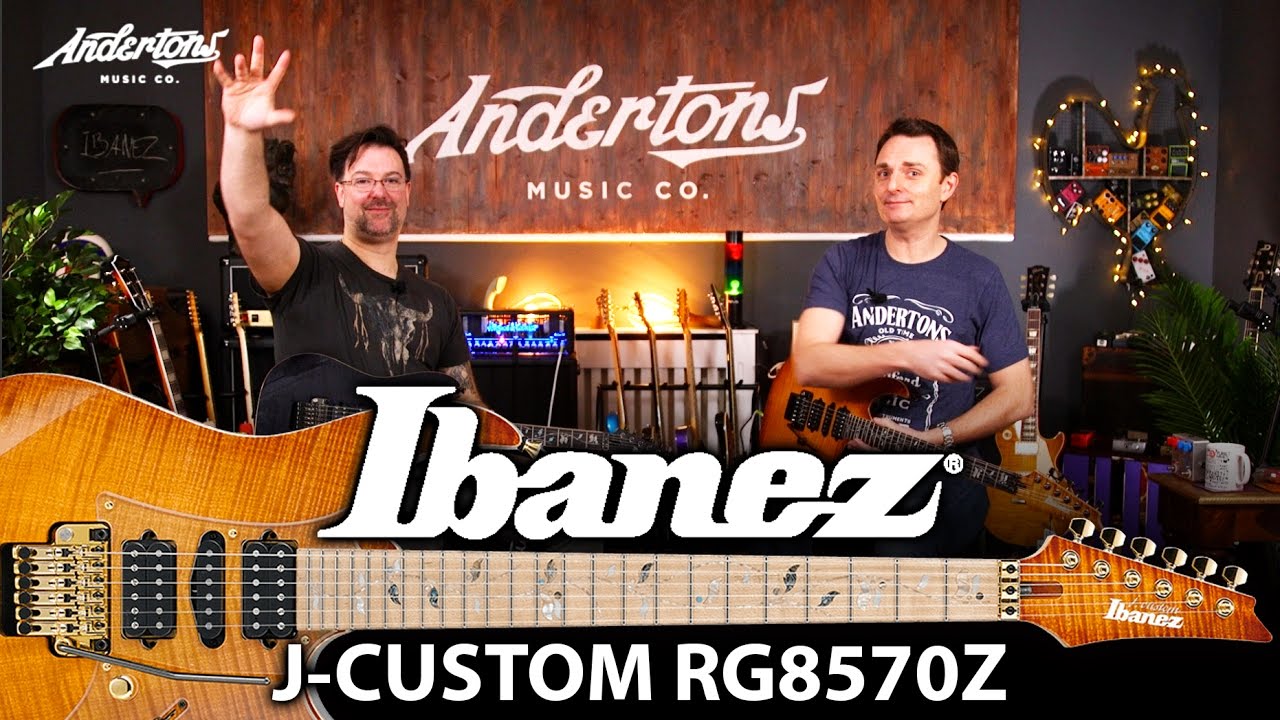 Ibanez J Custom RG8570 Guitars - As Good As it Gets from Ibanez??