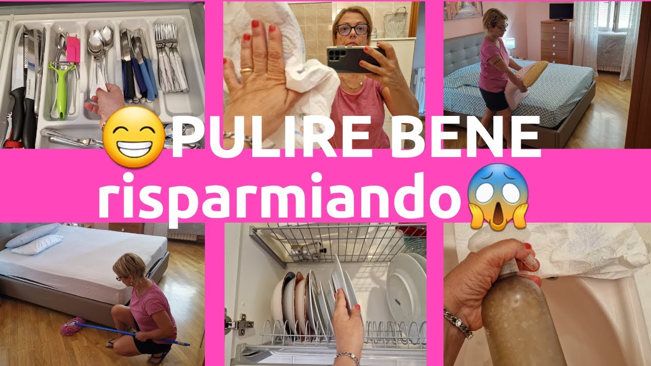 PULISCO casa in 30 minuti 😱RISPARMIARE/VELOCIZZARE/OTTIMIZZARE...ecco come faccio io😁