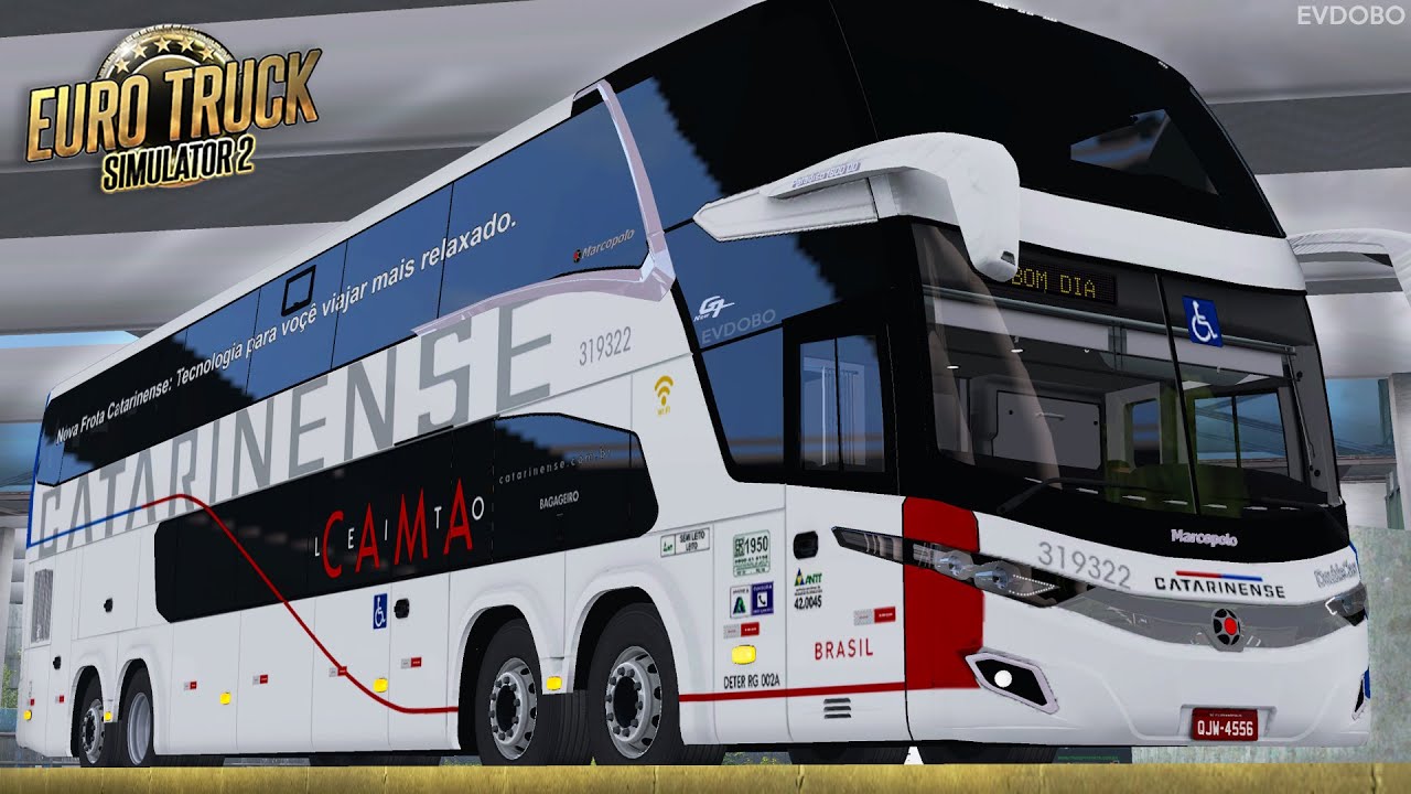 PARADISO NEW G7 1800 DD | CATARINENSE | CURITIBA/SANTOS | DETAIL+EAA+RBR | ETS 2