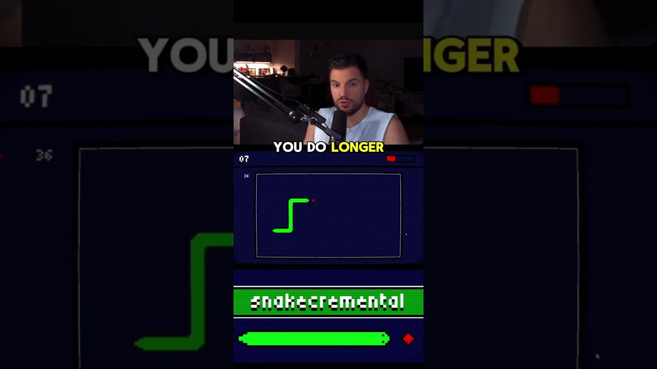 Snake indie game🐍🙉 #gamereview #snakecremental #indiegame #steamgame #pcgaming #gamingshorts