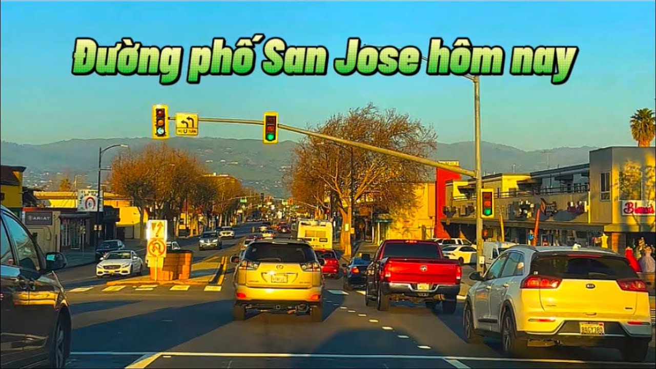 Đi khám phá và du ngoạn thư ngắm cảnh giãn trên những con đường ở Down Town San Jose @Ngutruong22 