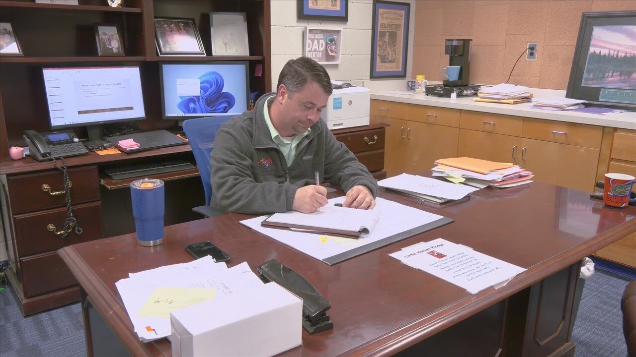 First-year principal makes immediate impact
