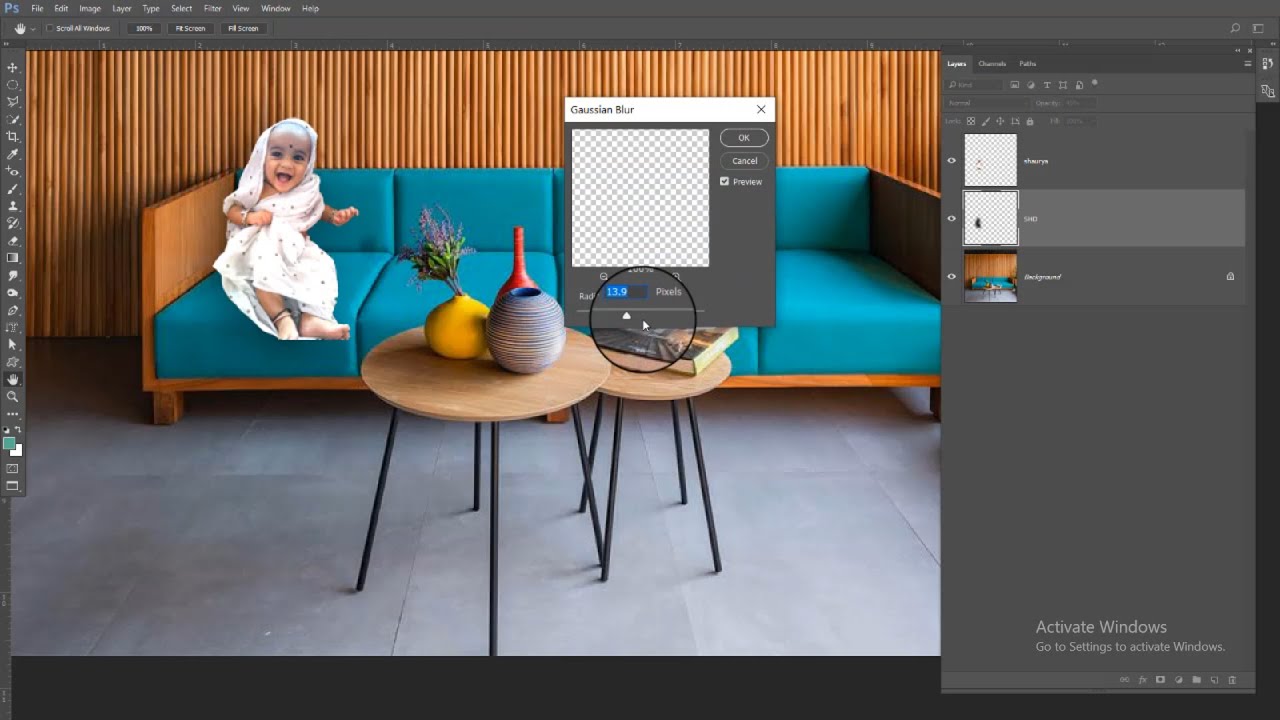 quick selection tool Photoshop