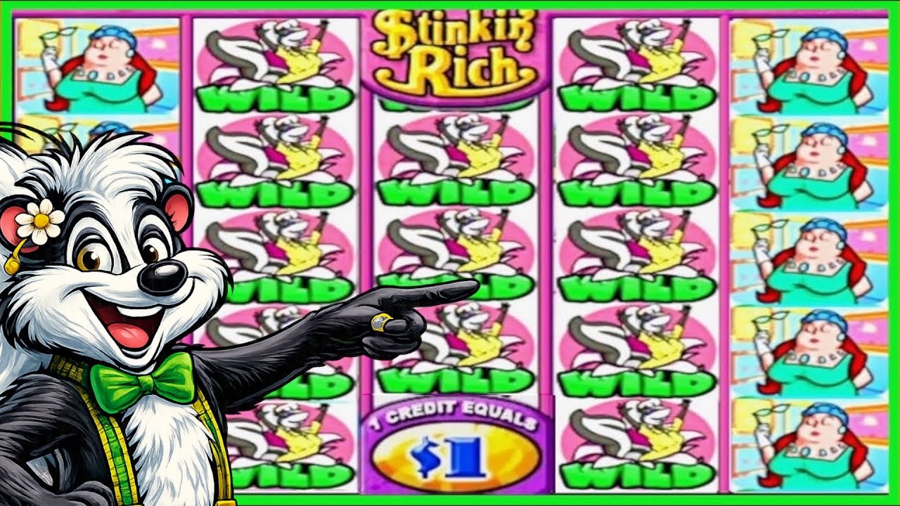 ★★$1,000 BETS★★JACKPOT HANDPAY★★STINKIN RICH HIGH LIMIT SLOT MACHINE BUENO DINERO MUSEUM SLOTS (IGT)