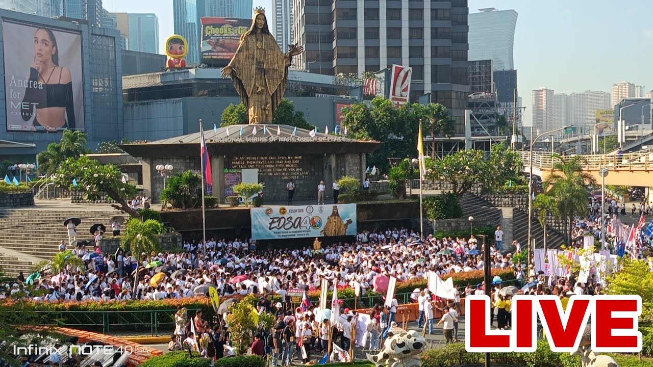 LIVE! EDSA SHRINE PEOPLE POWER ANIVERSARY