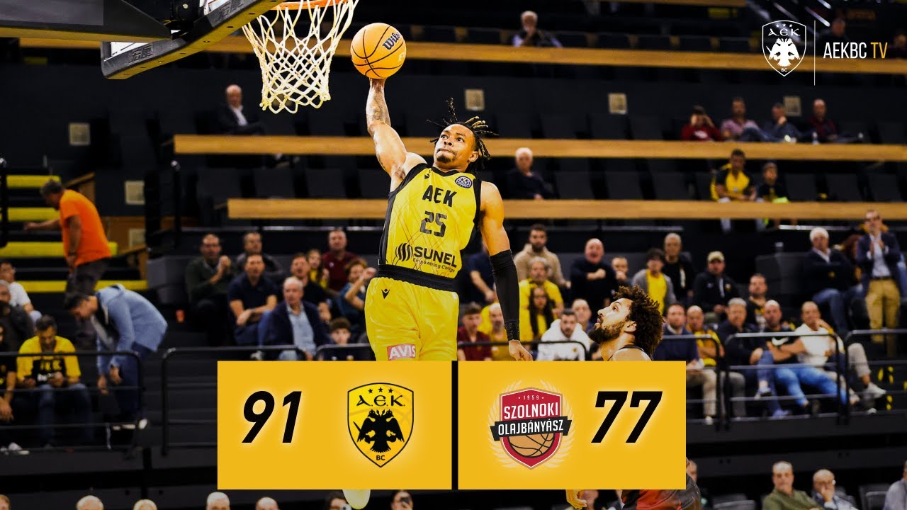 Η Παρακάμερα του ΑΕΚ - Σολνόκι | AEK BC