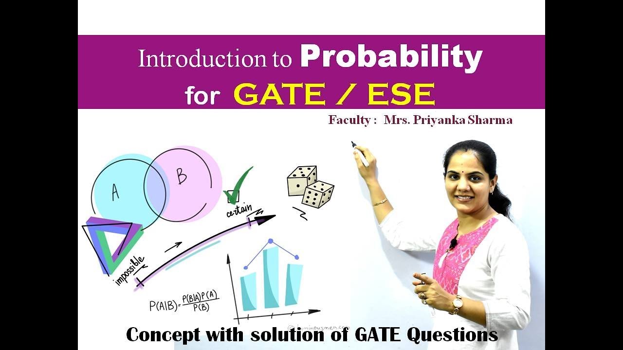 Introduction of Probability I Part - 1 I Engineering Maths for GATE by Priyanka Sharma Ma'am