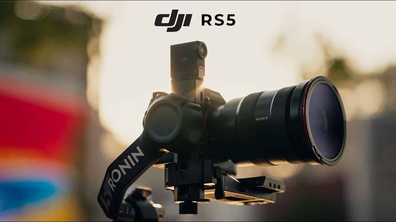 DJI RS 5 ĐÃ THẬT SỰ ĐƯỢC NÂNG CẤP