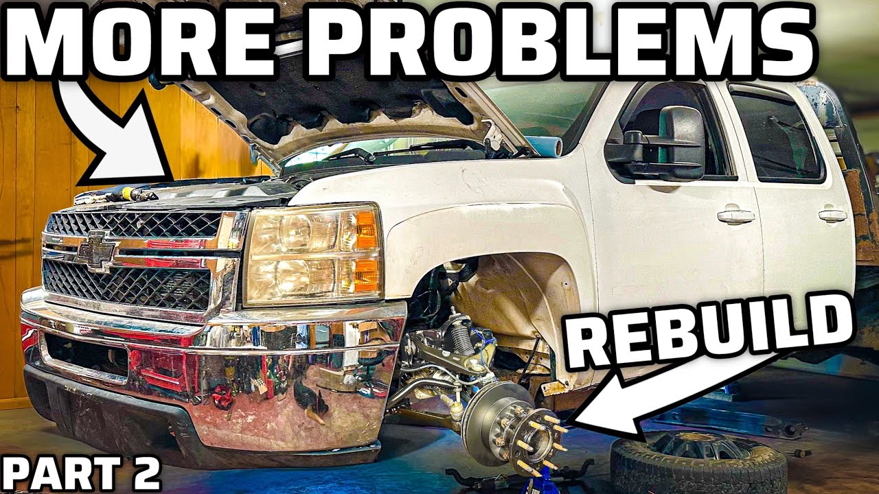 RESTORING My Cheap Auction Duramax: Front End Rebuild + More Fixes