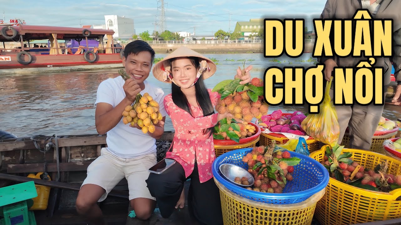 🌼 Du Xuân Bính Ngọ 2026 tại Chợ Nổi Cái Răng Cần Thơ | Nét Đẹp Miền Tây Sông Nước Vùng Đất Tây Đô