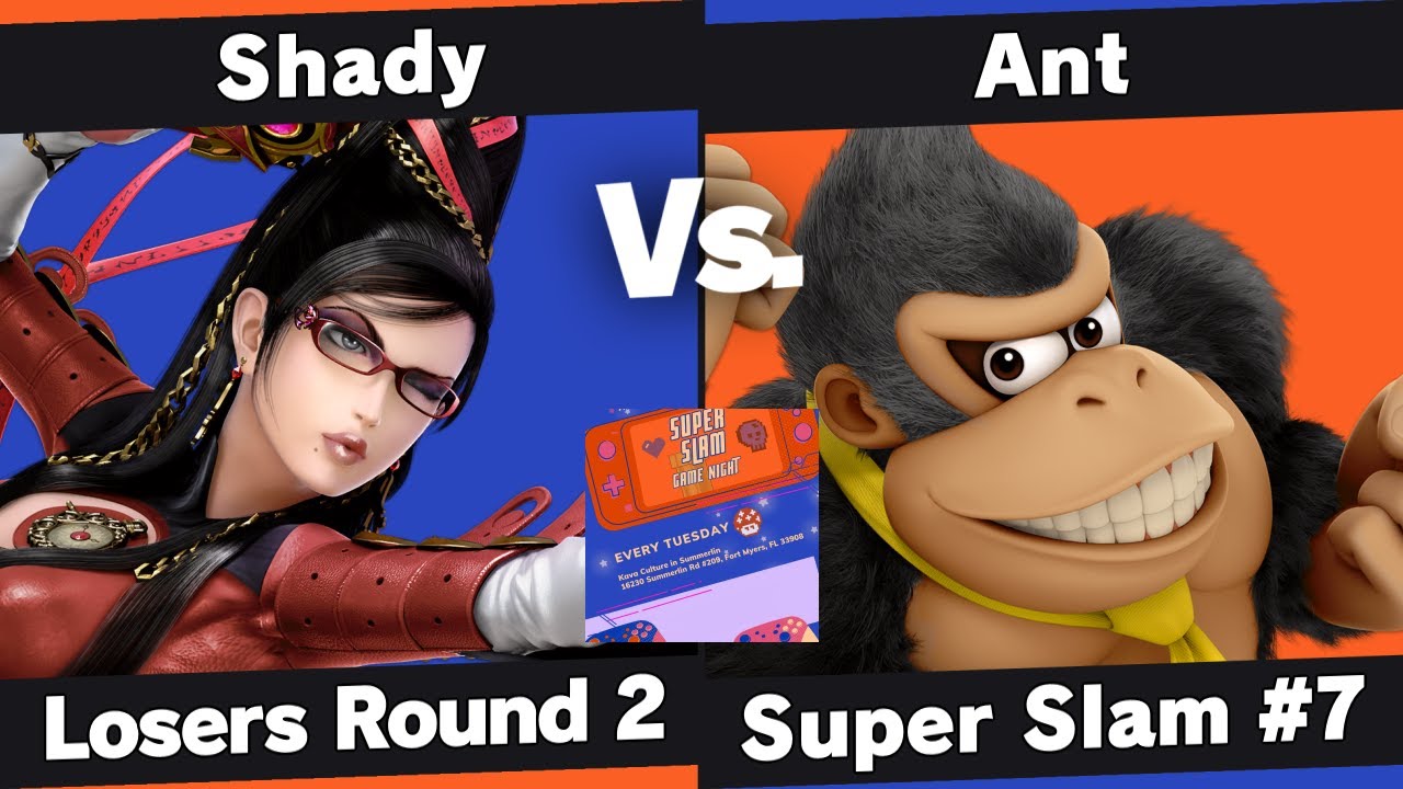 Super Slam 7 - Shady (Bayonetta) vs Ant (Donkey Kong) - Losers Round 2