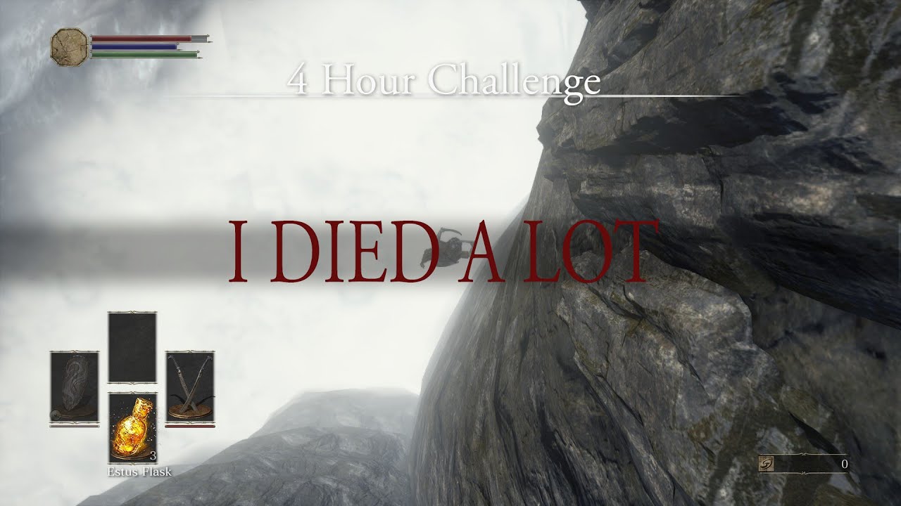 [Dark Souls 3] 4 hour challenge against Wes_cubes