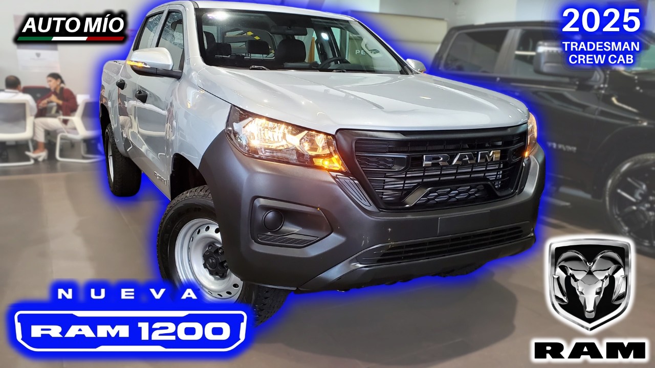 Nueva RAM 1200 TRADESMAN CREW CAB 2025 😃 TODOS los DETALLES $ #ram1200 #pickup #ram  #rampickups