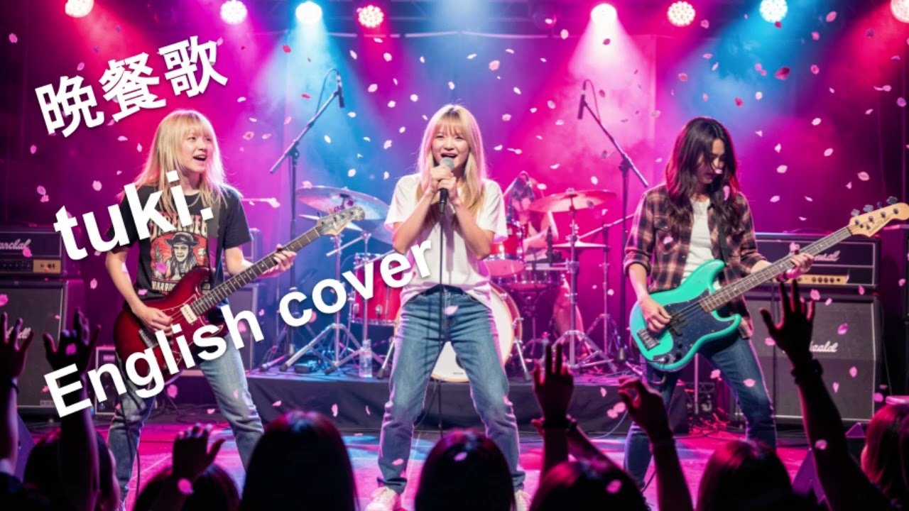 【English Cover】晩餐歌 / tuki. - 