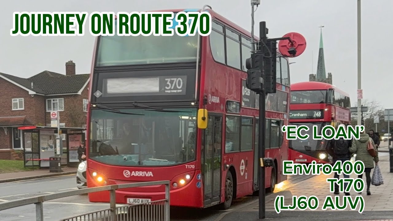 ‘EC LOAN’ - Journey on route 370 - Enviro400 - T170 (LJ60 AUV)